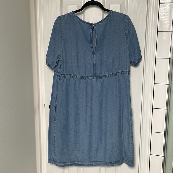 H&M Mama // Soft Denim Dress - Picture 2 of 3